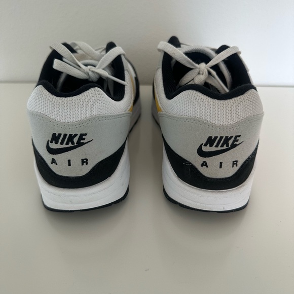 Nike Air Max Sneakers - White, Black, Yellow - Picture 3 of 6